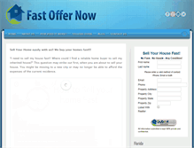 Tablet Screenshot of fastoffernow.com